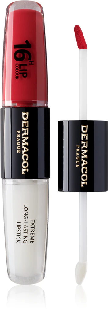 Dermacol 16H Lip Color long-lasting, shiny lipstick Farbton 36 2x4 ml