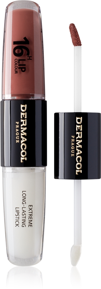 Dermacol 16H Lip Color long-lasting, shiny lipstick Farbton 31 2x4 ml