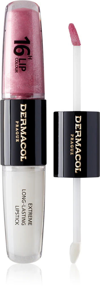 Dermacol 16H Lip Color long-lasting, shiny lipstick Farbton 11 2x4 ml