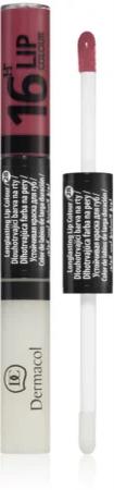 Dermacol 16H Lip Color two-phase, long-lasting color and gloss for the lips Farbton č.28 4.8 g