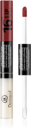 Dermacol 16H Lip Color two-phase, long-lasting color and gloss for the lips Farbton 12 4.8 g
