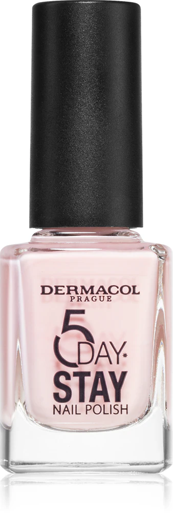 Dermacol 5 Day Stay long-lasting nail polish Farbton 06 First Kiss 11 ml