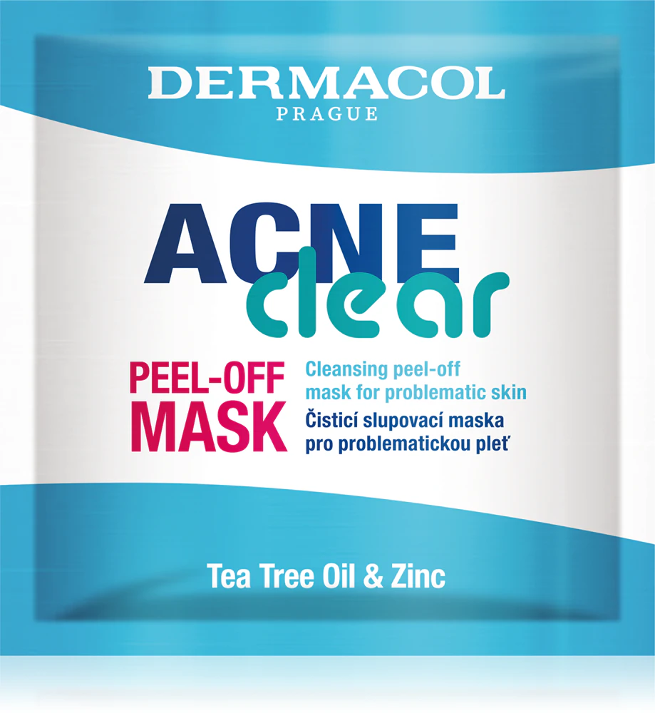 Dermacol Acne Clear peel-off cleansing mask for impure skin