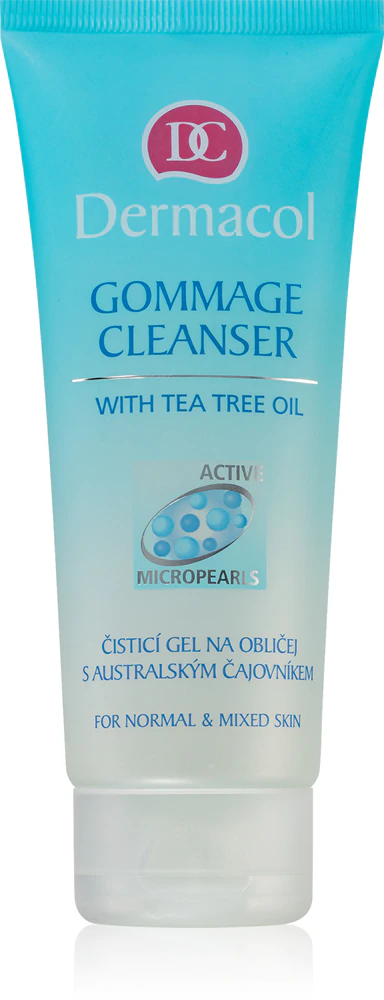 Dermacol Cleansing facial cleansing gel with Australian tea tree oil