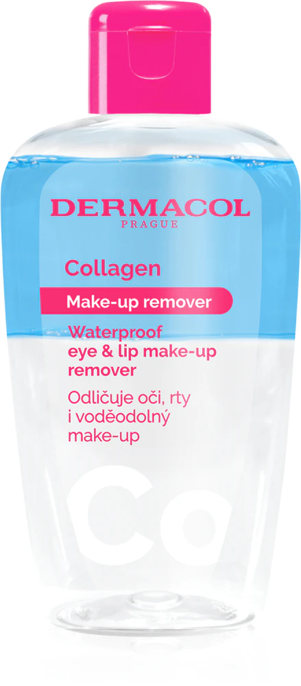 Dermacol Collagen Two-Phase Makeup Remover for Waterproof Eye and Lip Makeup
