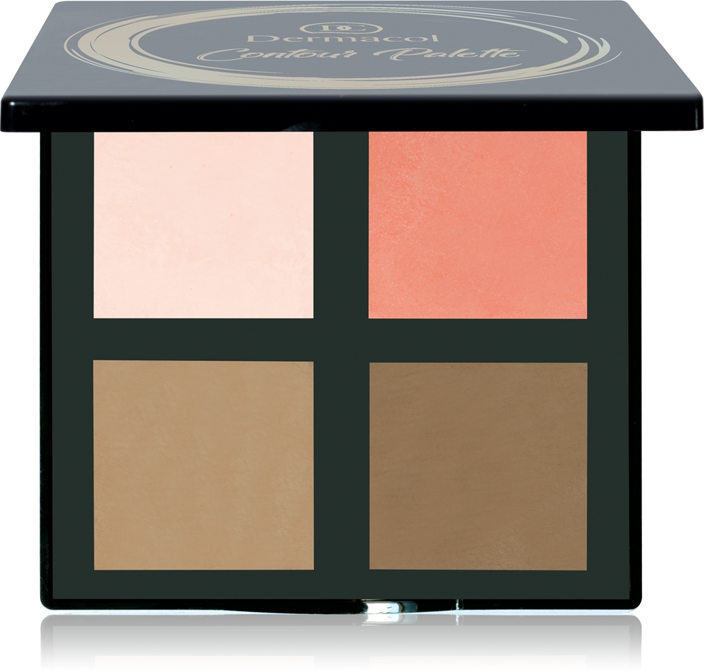 Dermacol Compact Contour contouring palette for the cheeks