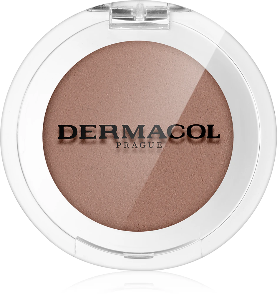 Dermacol Compact Mono eyeshadow for dry and wet use Farbton 05 Chocobons 2 g