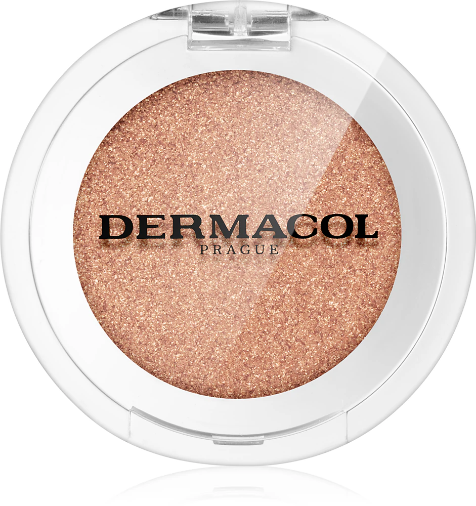 Dermacol Compact Mono eyeshadow for dry and wet use Farbton 06 Creme Brulée 2 g