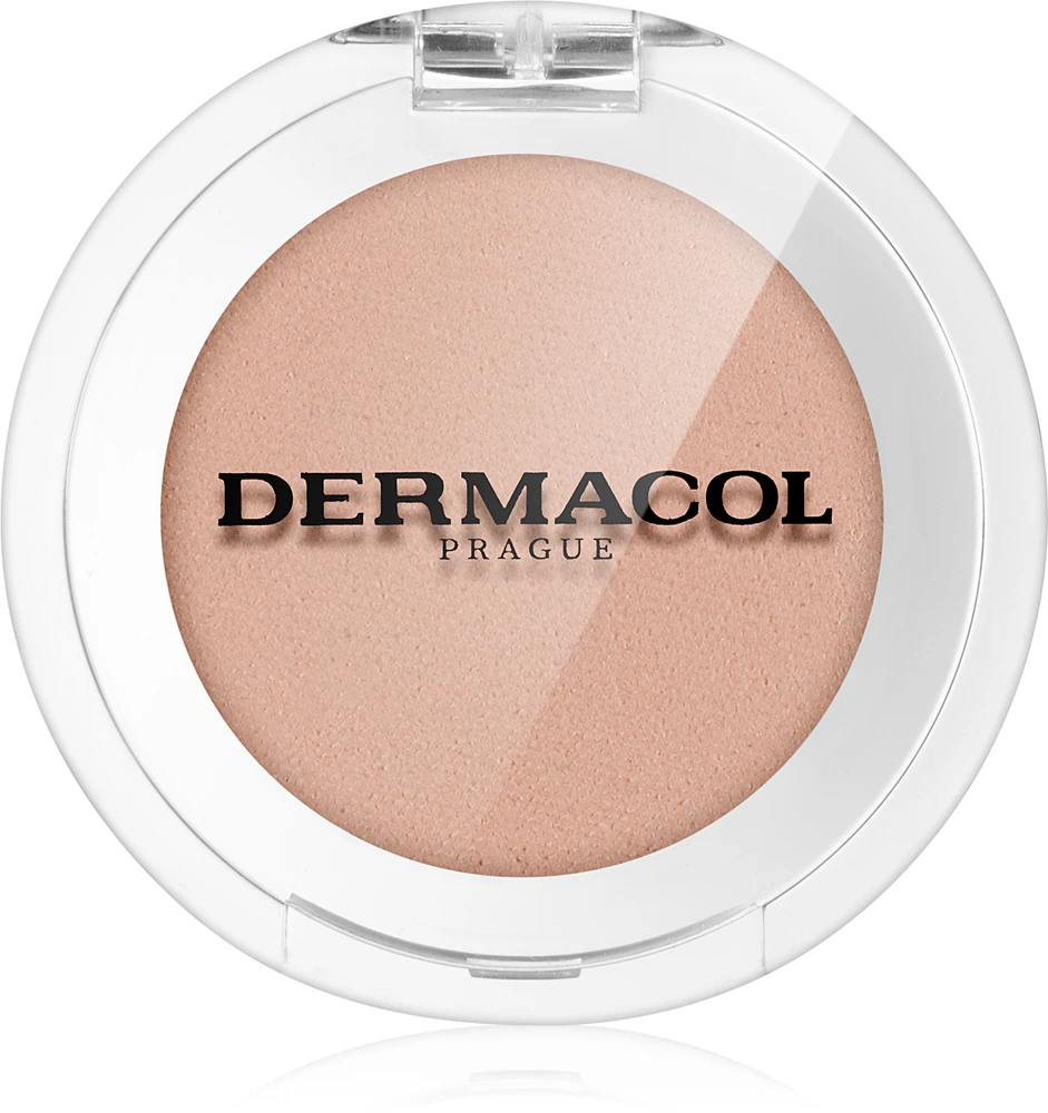 Dermacol Compact Mono eyeshadow for dry and wet use Farbton 03 Rosé 2 g