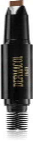 Dermacol Eyebrow Perfector automatic eyebrow pencil with brush Farbton 02