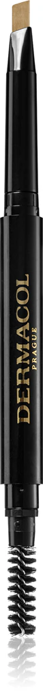 Dermacol Eyebrow Perfector automatic eyebrow pencil with brush Farbton 01