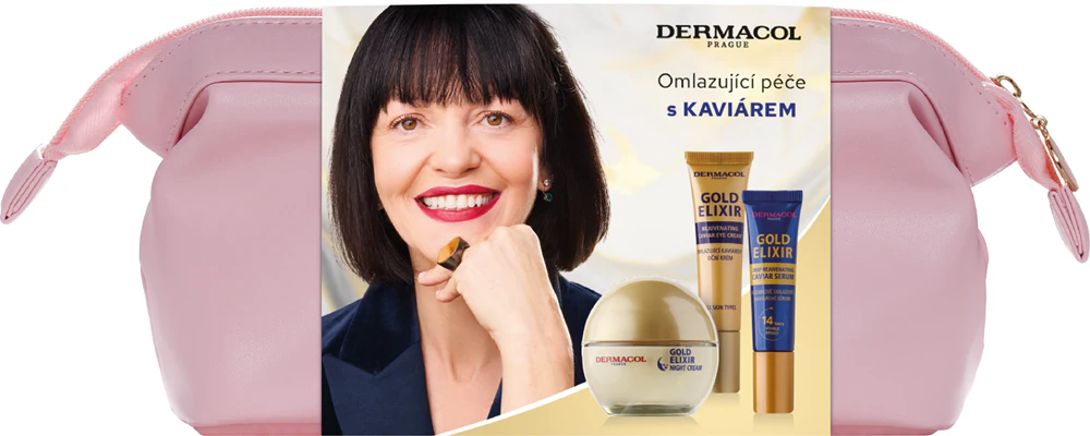 Dermacol Gold Elixir Gift Set for Mature Skin