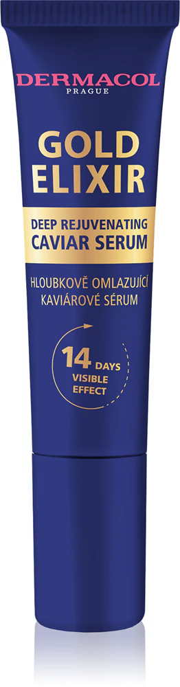 Dermacol Gold Elixir deep-acting, renewing serum with caviar