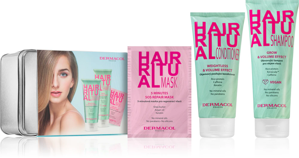 Dermacol Hair Ritual Gift Set (for more hair volume)