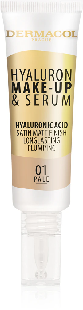 Dermacol Hyaluron light make-up with hyaluronic acid Farbton 01 Pale 25 g
