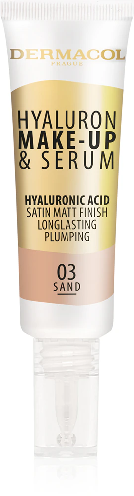 Dermacol Hyaluron light make-up with hyaluronic acid Farbton 03 Sand 25 g