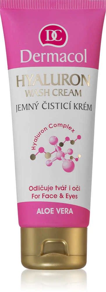 Dermacol Hyaluron gentle cleansing cream for face and eyes