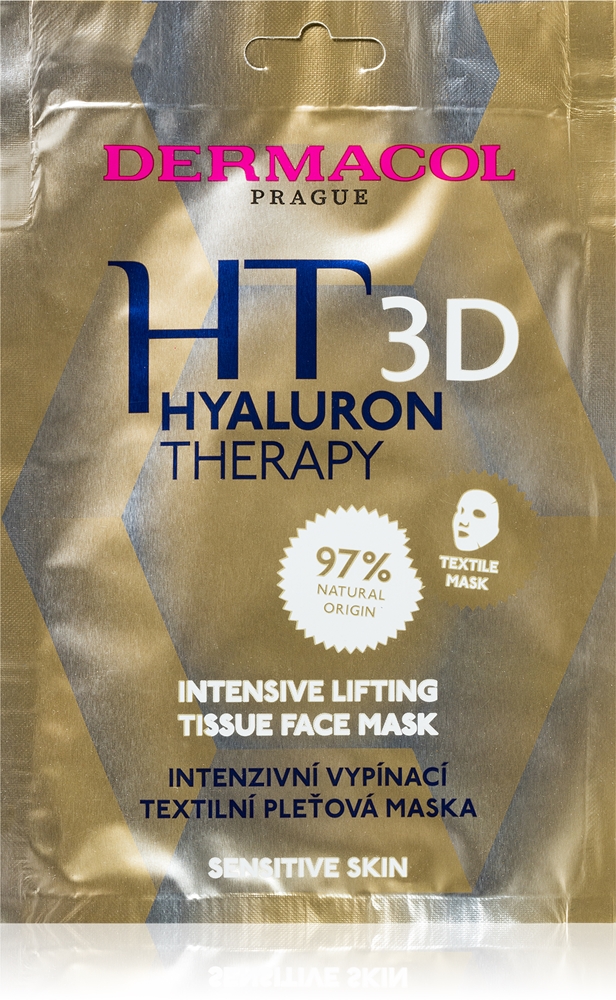 Dermacol Hyaluron Therapy 3D lifting sheet mask to tighten the skin