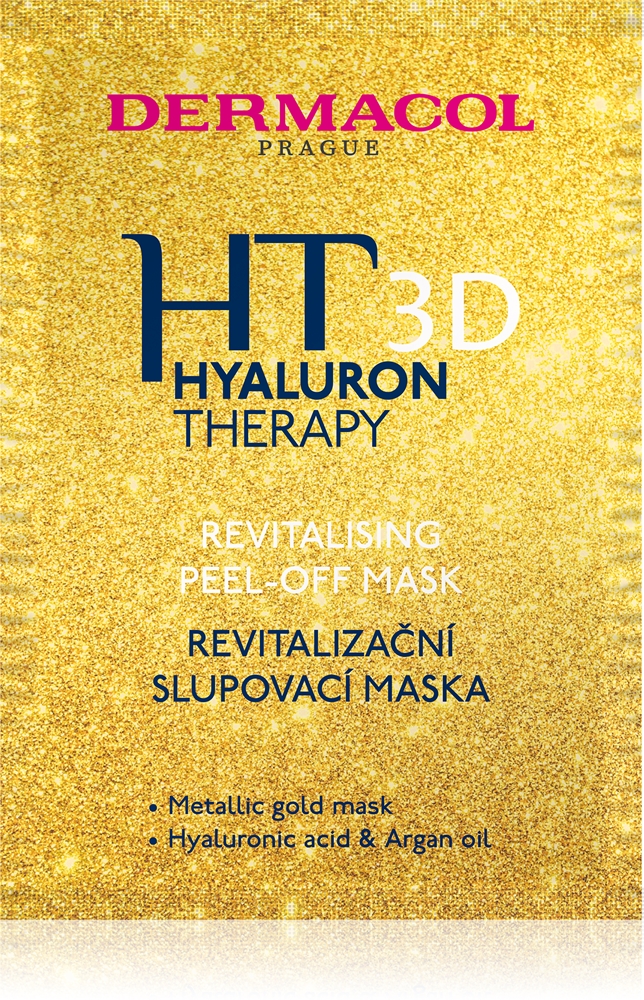 Dermacol Hyaluron Therapy 3D revitalizing peel-off mask with hyaluronic acid