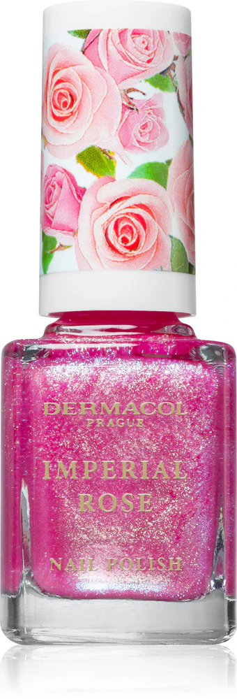 Dermacol Imperial Rose nail polish glitter Farbton 03 11 ml