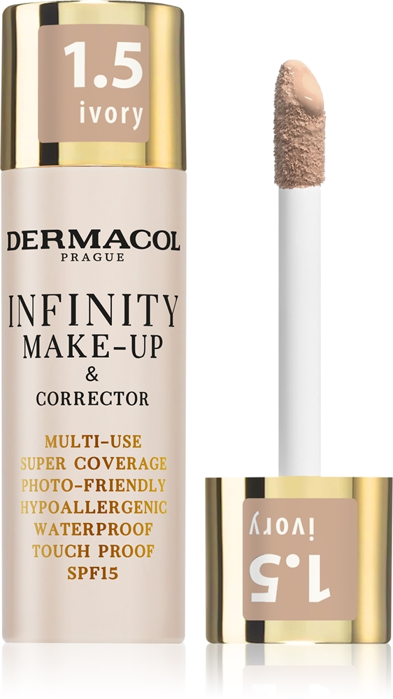 Dermacol Infinity Make-up with high coverage SPF 15