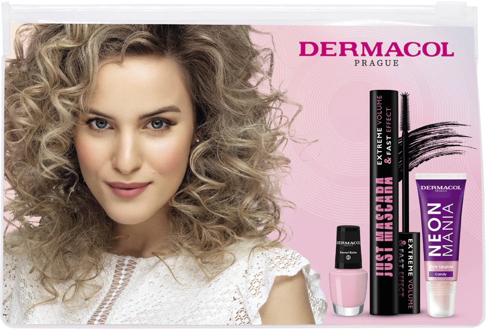Dermacol Just Mascara gift set for the perfect look Black