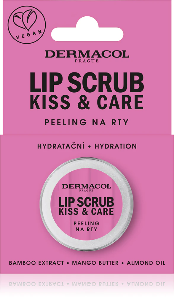 Dermacol Kiss & Care lip peeling made from bamboo