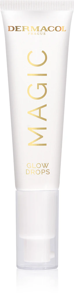 Dermacol Magic Glow Drops liquid brightener with pump