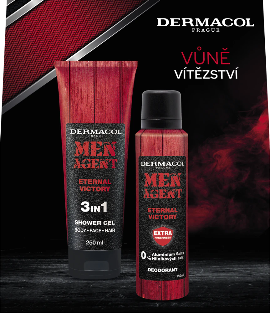 Dermacol Men Agent Eternal Victory Body Gift Set for Men