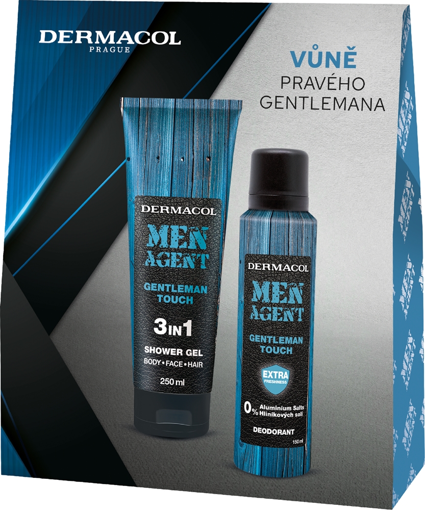 Dermacol Men Agent Gentleman Touch Body Gift Set for Men