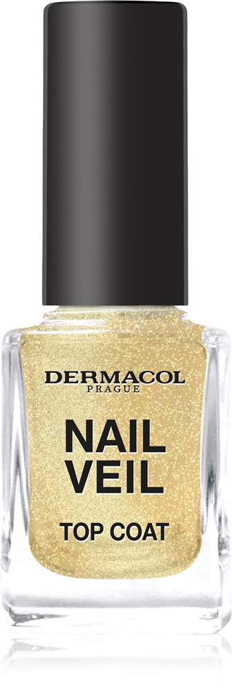 Dermacol Nail Veil varnish finish for the fingernails glittering