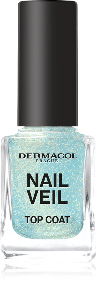 Dermacol Nail Veil varnish finish for the fingernails glittering