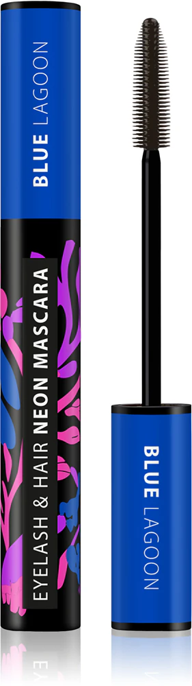 Dermacol Neon Eyelash & Hair Mascara Farbton Blue Lagoon 9 ml