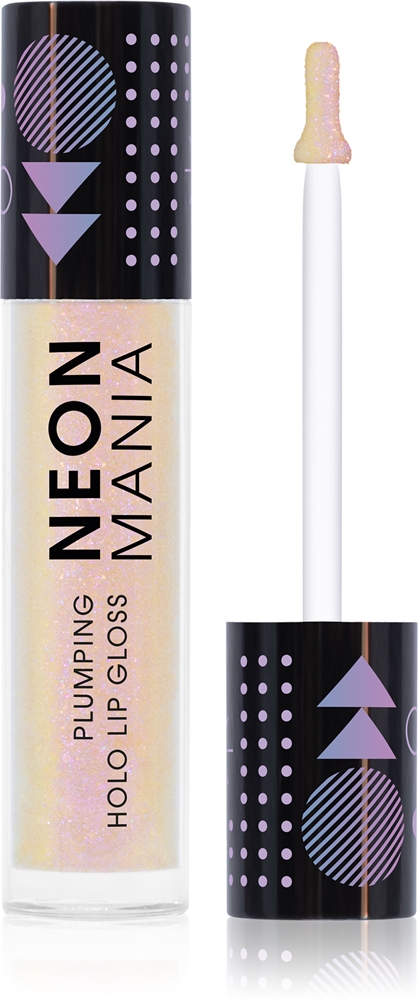 Dermacol Neon Mania glitter lip gloss with magnifying effect