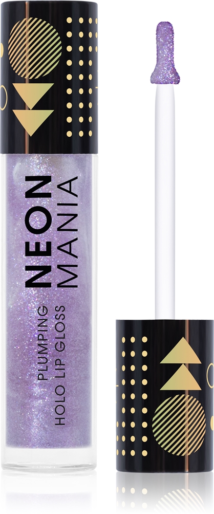 Dermacol Neon Mania glitter lip gloss with magnifying effect
