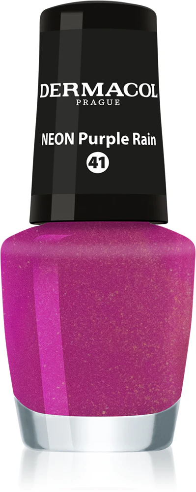 Dermacol Neon neon colored nail polish purple