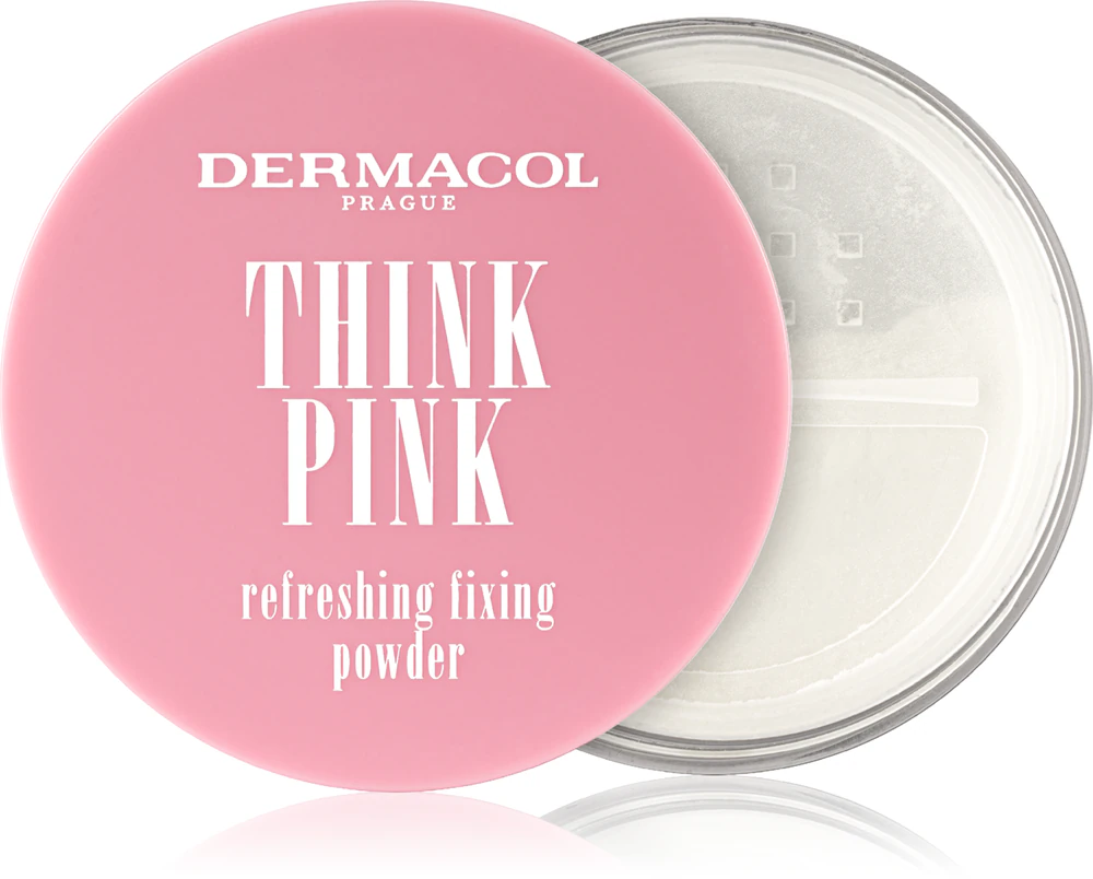 Dermacol Think Pink loose, transparent powder