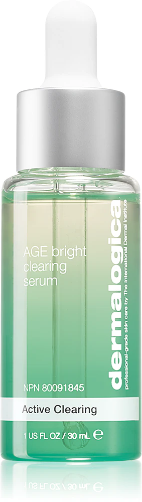 Dermalogica Active Clearing Age Bright™ facial serum to thoroughly cleanse the skin