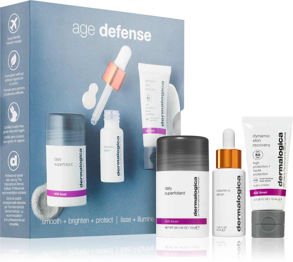 Dermalogica Age Defense Kit Skin Care Set (against the first signs of skin aging)