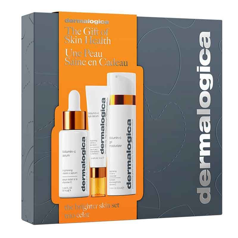 dermalogica BioLumin-C Serum Brighter Skin Set + Gel Moisturizer 1 St