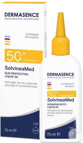 Dermasence SolvineaMed Sunscreen Liquid AK SPF50+ 75ml