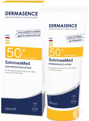 Dermasence SolvineaMed Sunscreen Lotion SPF50+ 200ml