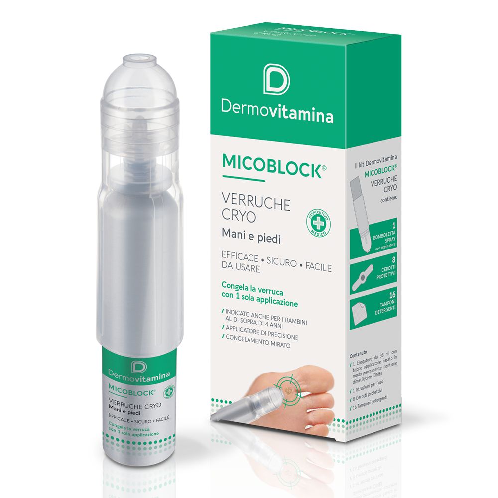 Dermovitamina Micoblock Warts Cryo Spray 38 ml Dermovitamina 38 ml