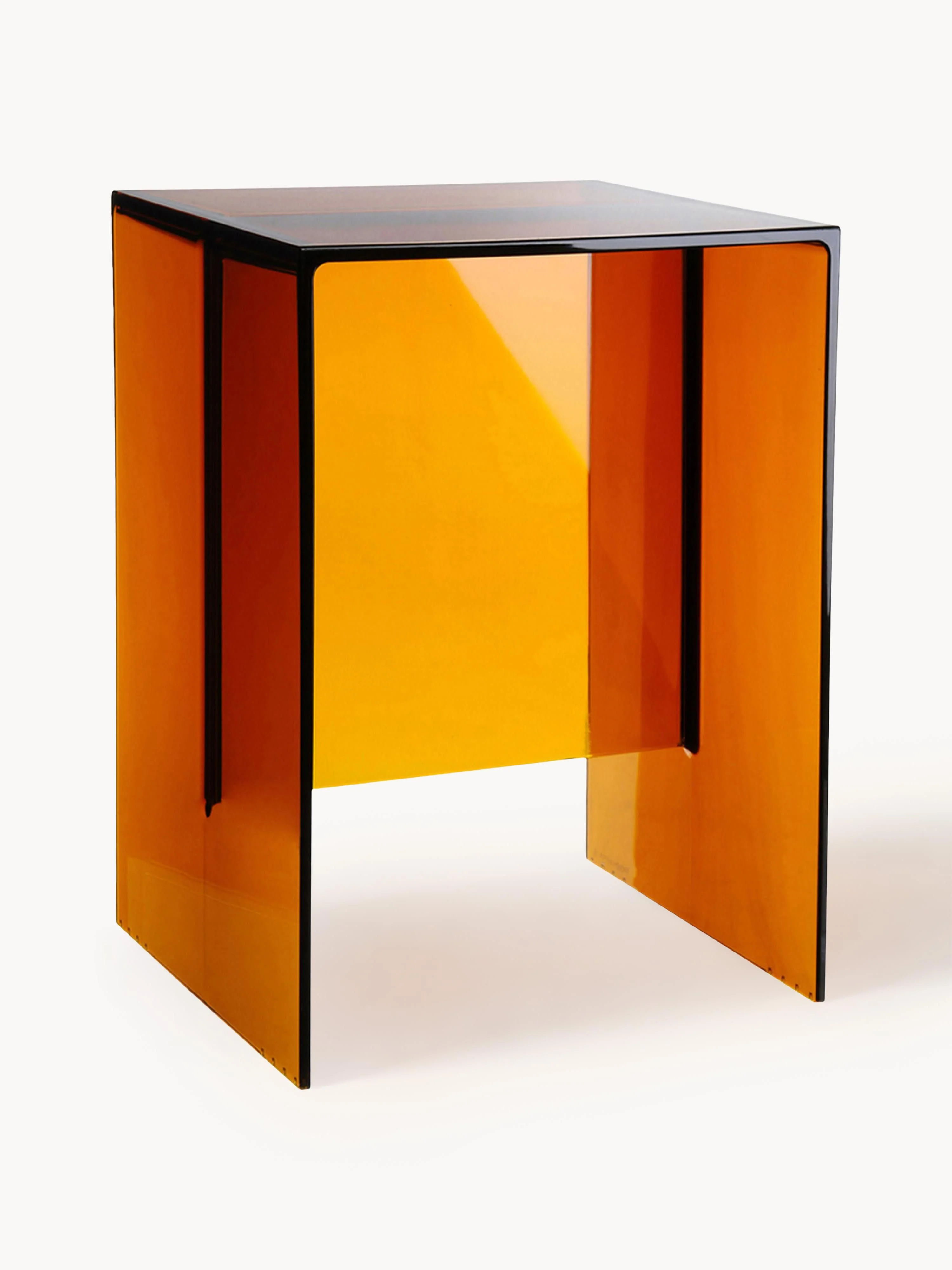 Kartell Max-Beam design side table, Orange