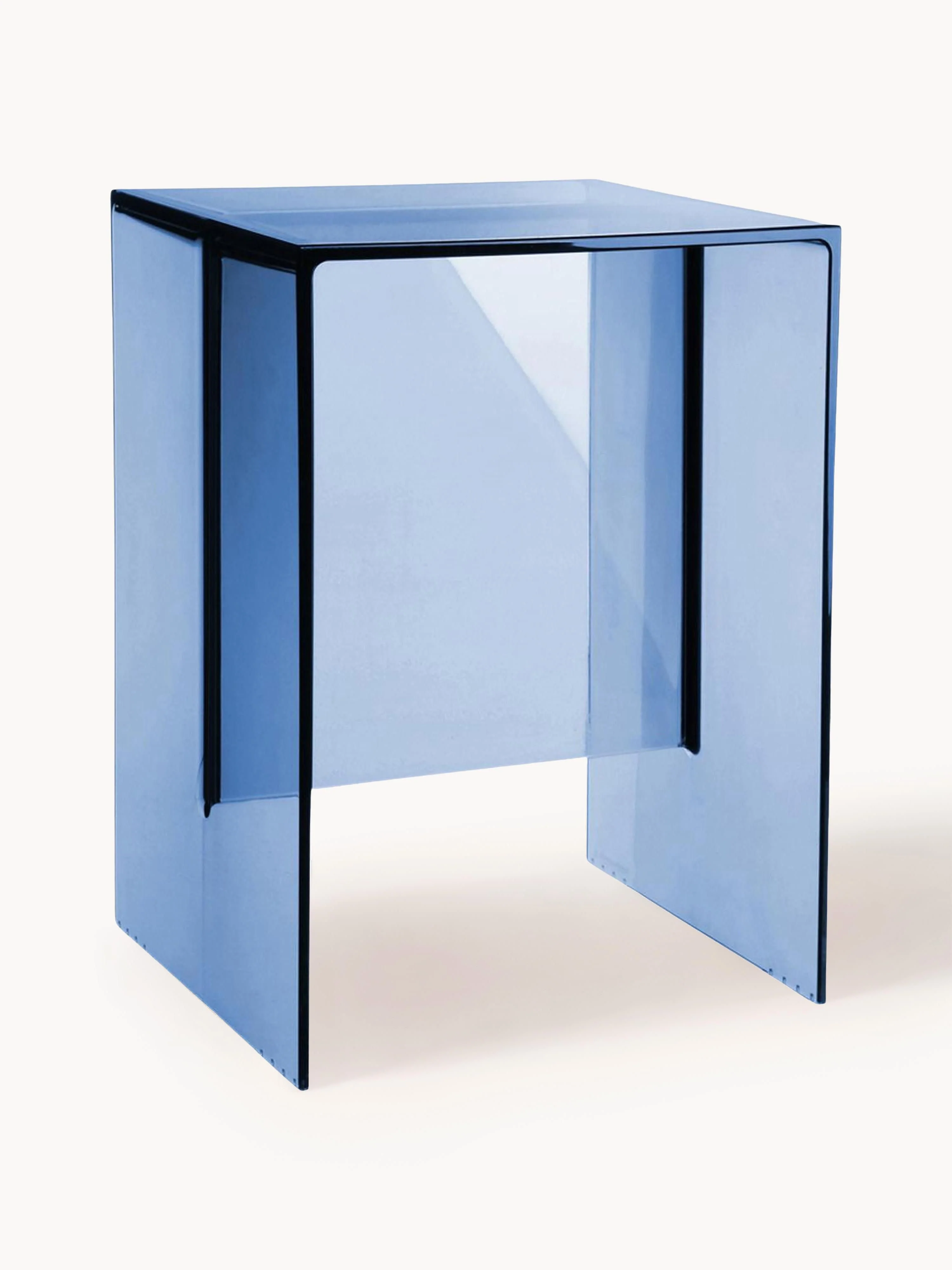 Kartell Max-Beam design side table, Blue