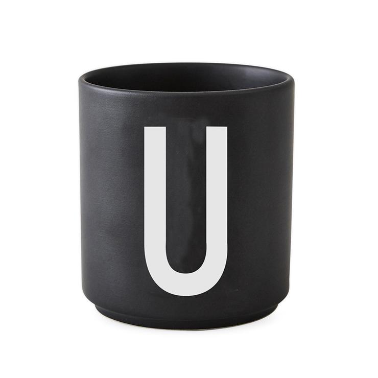 Design Letters Cup Black