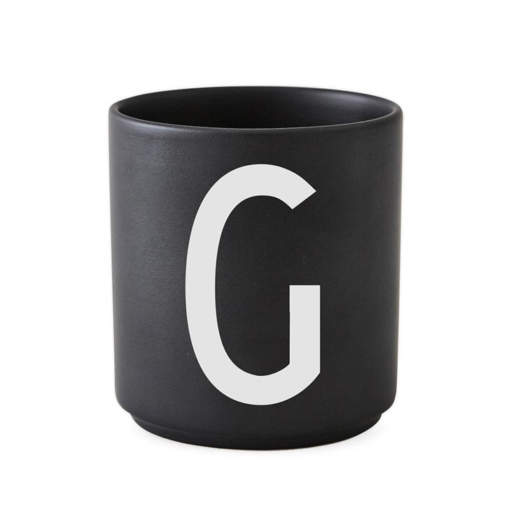 Design Letters Cup Black