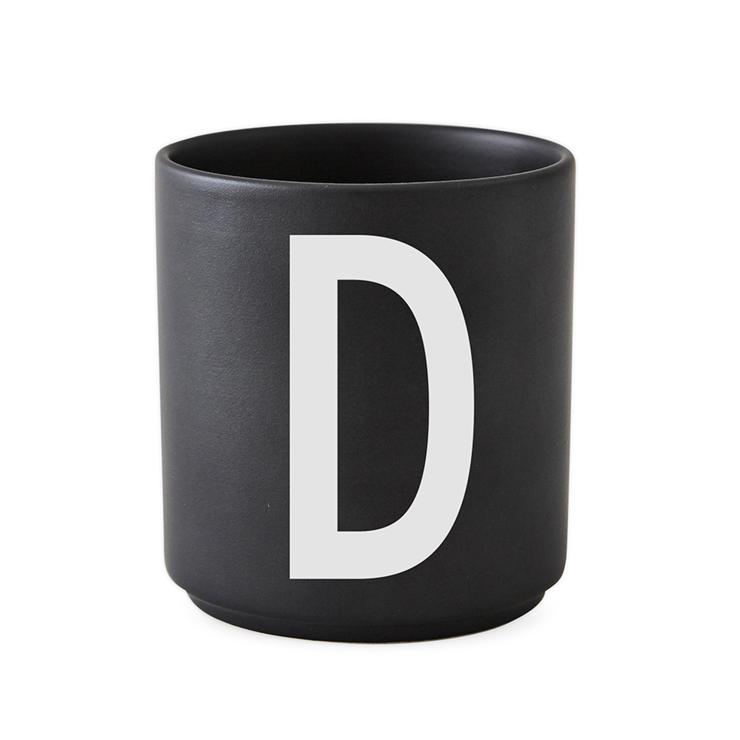 Design Letters Cup Black