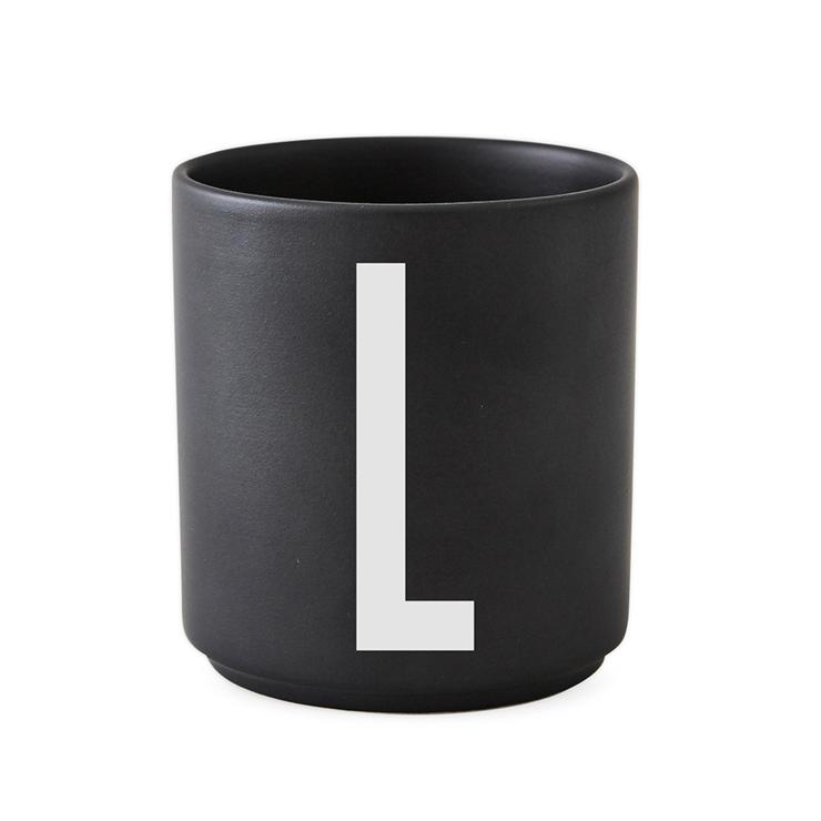 Design Letters Cup Black