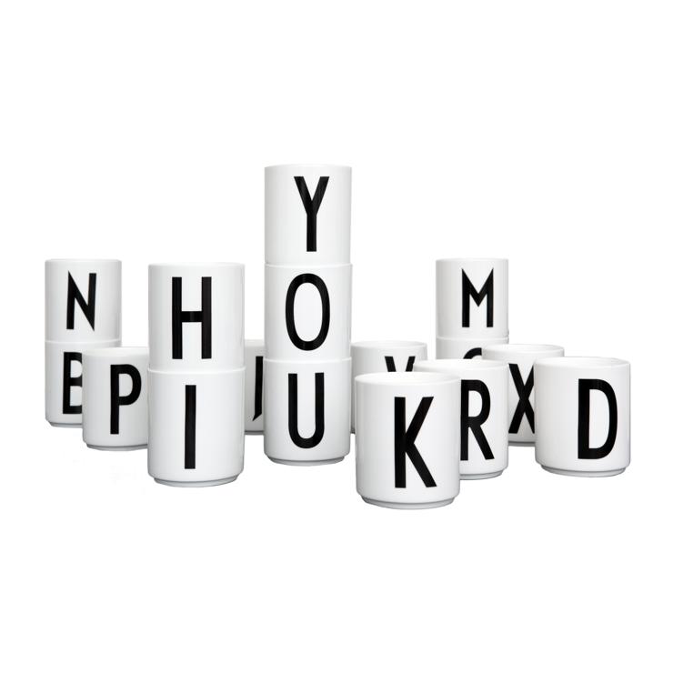 Design Letters Cup White